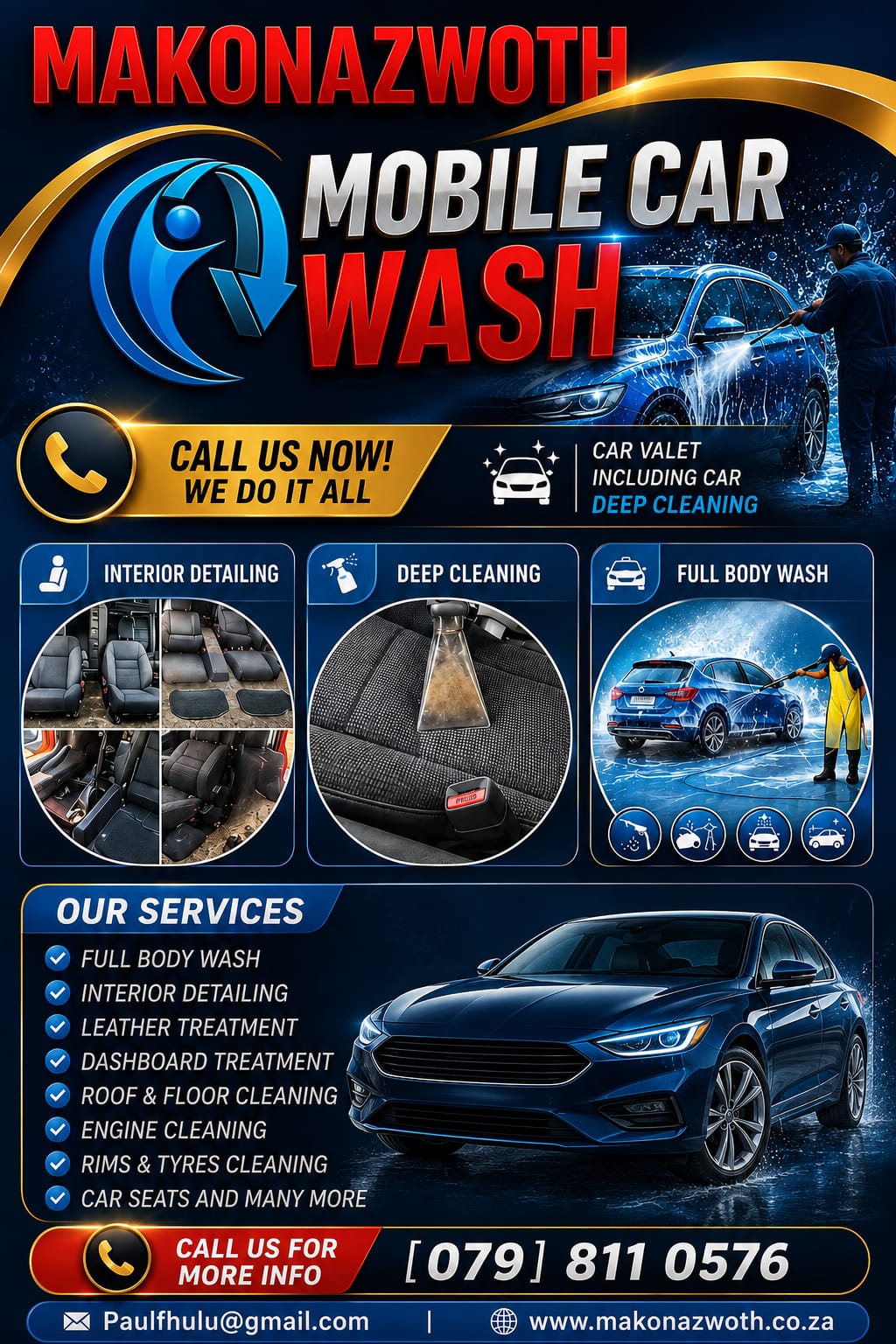 Makonazwoth Cleaning Services Vehicles